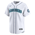 Josh Naylor Seattle Mariners Nike Home Limited Jersey - White