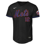 Francisco Lindor New York Mets Nike Youth Road Stadium Player Jersey - Gray
