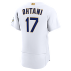 Shohei Ohtani Los Angeles Dodgers Nike 2026 Gold Collection Authentic Jersey - White