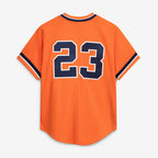 Kirk Gibson Detroit Tigers Mitchell & Ness Cooperstown Collection Mesh Batting Practice Button-Up Jersey - Orange