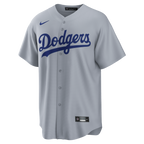 Mookie Betts Los Angeles Dodgers Nike Road Replica Jersey - Gray