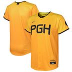 Pittsburgh Pirates Nike Toddler City Connect Replica Jersey - Gold