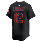 Francisco Lindor New York Mets Nike Road Limited Player Jersey - Gray