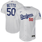 Mookie Betts Los Angeles Dodgers Nike Youth Alternate Stadium Jersey - Royal