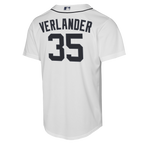 Justin Verlander Detroit Tigers Nike Youth Home Replica Jersey - White