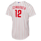 Kyle Schwarber Philadelphia Phillies Nike Youth Replica Jersey - White