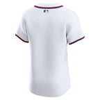 Atlanta Braves Nike Home Elite Jersey - White