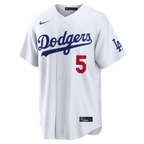 Freddie Freeman Los Angeles Dodgers Nike  Home Stadium Jersey - White