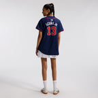 Ronald Acuña Jr. Atlanta Braves Nike Women's Alternate Limited Player Jersey – Navy