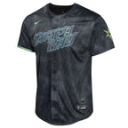 Shane McClanahan Tampa Bay Rays Nike Youth 2024 City Connect Limited Player Jersey - Charcoal