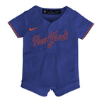 New York Mets Nike Infant Home Replica Romper Jersey - White