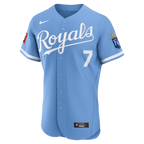 Bobby Witt Jr. Kansas City Royals Nike Home Authentic Sponsor Patch Jersey - White