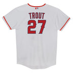 Mike Trout Los Angeles Angels Nike Preschool Home Replica Player Jersey - White