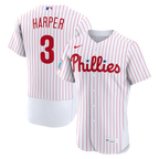 Bryce Harper Philadelphia Phillies Nike Alternate Authentic Sponsor Patch Jersey - Cream