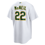 Jeff McNeil Athletics Nike Home Replica Jersey - White
