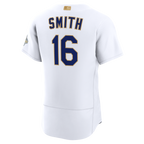 Will Smith Los Angeles Dodgers Nike 2026 Gold Collection Authentic Jersey - White