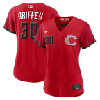 Ken Griffey Jr. Cincinnati Reds Nike Women's 2026 City Connect Stadium Jersey - Red