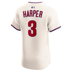 Bryce Harper Philadelphia Phillies Nike Alternate Elite Jersey - Light Blue