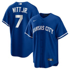 Bobby Witt Jr. Kansas City Royals Nike Road Replica Jersey - Gray