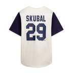 Detroit Tigers Profile Big & Tall Two-Color Fashion Jersey - Cream/Navy