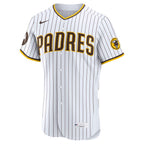 Fernando Tatis Jr. San Diego Padres Nike Home Authentic Sponsor Patch Jersey - White