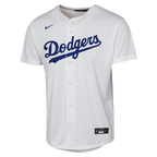 Enrique Hernández Los Angeles Dodgers Nike Youth Home Baseline Jersey - White