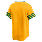 Athletics Nike Cooperstown Collection Limited Jersey - Gold