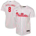 Nick Castellanos Philadelphia Phillies Nike Youth Home Replica Player Jersey - White
