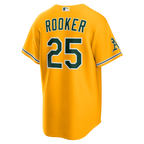 Brent Rooker Athletics Nike Alternate Stadium Jersey - Gold