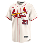 Lars Nootbaar St. Louis Cardinals Nike Alternate 2 Limited Jersey - Cream