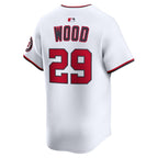 James Wood Washington Nationals Nike Home Limited Jersey - White