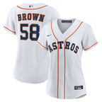 Hunter Brown Houston Astros Nike Women's Home Replica Jersey - White