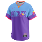 Colorado Rockies Nike 2025 City Connect Limited Jersey - Purple/Light Blue