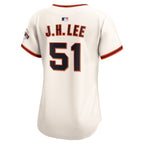 Jung Hoo Lee San Francisco Giants Nike Women's Home Limited Jersey - Cream