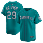 Cal Raleigh Seattle Mariners Nike Home Limited Player Jersey - White