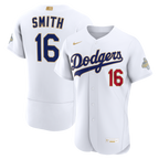 Will Smith Los Angeles Dodgers Nike 2026 Gold Collection Authentic Jersey - White