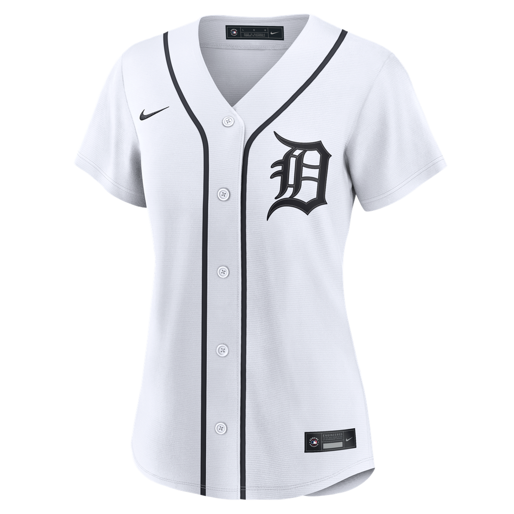 Justin Verlander Detroit Tigers Nike Women's Home Replica Jersey - White