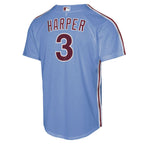 Bryce Harper Philadelphia Phillies Nike Youth Alternate Replica Jersey - Light Blue