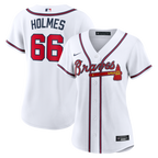 Grant Holmes Atlanta Braves Nike Women's Home Replica Jersey - White