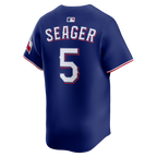 Corey Seager Texas Rangers Nike Alternate 2 Limited Jersey - Royal