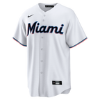 Miami Marlins Nike Home Big & Tall Replica Jersey - White