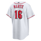 Noelvi Marte Cincinnati Reds Nike Home Replica Jersey - White