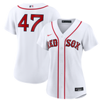 Jovani Moran Boston Red Sox Nike Women's Home Replica Jersey - White