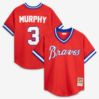 Dale Murphy Atlanta Braves Mitchell & Ness Authentic Batting Practice Jersey - Royal