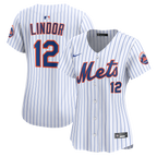 Francisco Lindor New York Mets Nike Women's Home Limited Jersey - White