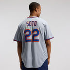 Juan Soto New York Mets Nike Road Replica Jersey - Gray