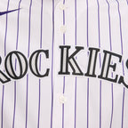 Colorado Rockies Nike Home Replica Team Jersey - White