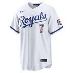 Bobby Witt Jr. Kansas City Royals Nike USA 250 Fourth of July Home Stadium Jersey - White
