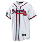 Atlanta Braves Nike Alternate Replica Team Jersey - Red