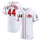Elly De La Cruz Cincinnati Reds Nike Home Authentic Sponsor Patch Jersey - White